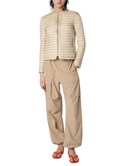 piumino donna carina beige Save the duck | D30614W-IRIS2040034